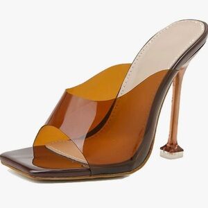 Elegant Brown Women's Heels